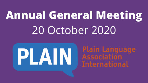 Annual General Meeting October 20, 2020
